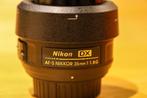 Nikon AF-S 35mm f/1.8 G DX, Audio, Tv en Foto, Fotografie | Lenzen en Objectieven, Ophalen, Zo goed als nieuw, Standaardlens