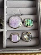 Melano kosmic stenen zilver, Ophalen of Verzenden, Zo goed als nieuw, Zilver