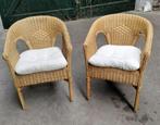 Rostan stoelen (2), Ophalen, Gebruikt, Twee, Bruin