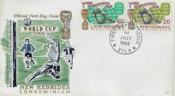 12 mooie FDC's Vanuatu (Nieuwe Hebriden) 1966 tot 1970 beschikbaar voor biedingen