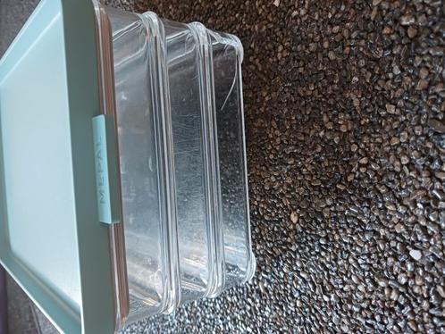 Mepal modulaire vershoudbak, stapelbaar&handig, Huis en Inrichting, Keuken | Tupperware, Gebruikt, Bak of Kom, Blauw, Ophalen
