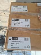 3 dozen damastvellen / tafelkleden wit wegwerp, Ophalen, Nieuw, Vierkant, Binnen