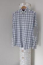 Tommy hilfiger overhemd vintage fit maat s blauw ruit, Blauw, Halswijdte 38 (S) of kleiner, Tommy Hilfiger, Zo goed als nieuw