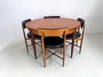Vintage eethoek G-Plan, Verzenden, Zo goed als nieuw, 4 tot 6 stoelen