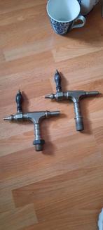 Tapkraan messing, Ophalen of Verzenden, Gebruikt, Flesje(s), Overige merken