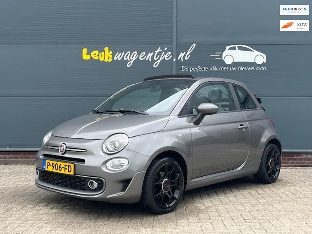 Fiat 500 C 0.9 TwinAir Turbo Sport Cabrio *carplay *cruise, Auto's, Fiat, Bedrijf, Te koop, 500C, ABS, Airbags, Airconditioning