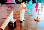 Middeleeuws Vrouw Met Blauwe Kandelaar En Twee Papegaaien, Kinderen en Baby's, Speelgoed | Playmobil, Ophalen of Verzenden, Gebruikt