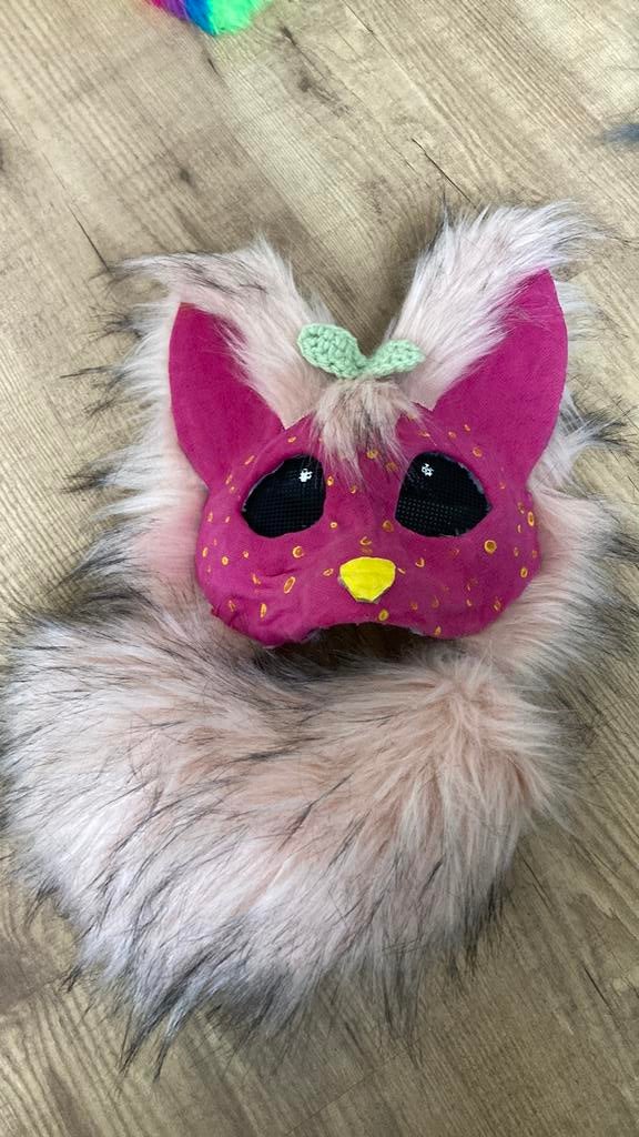 Therian mask and nubtail, Ophalen of Verzenden, Zo goed als nieuw