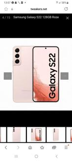 Samsung galaxy s22 128gb roze als nieuw, Telecommunicatie, Mobiele telefoons | Samsung, Ophalen, Zo goed als nieuw, Roze, Galaxy S22