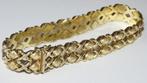 Gouden 14 kt. Blokschakelarmband, Sieraden, Tassen en Uiterlijk, Antieke sieraden, Ophalen of Verzenden, Goud, Armband
