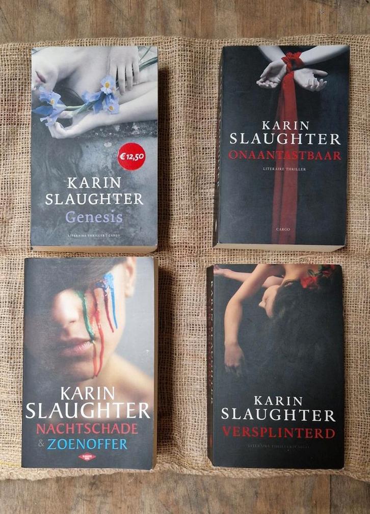 Diverse leesboeken van Karin Slaughter, Boeken, Thrillers, Zo goed als nieuw, Nederland, Ophalen of Verzenden