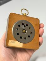 Vintage SUNDO Thermometer & Barometer — Houten Behuizing 9cm, Audio, Tv en Foto, Weerstations en Barometers, Barometer, Ophalen of Verzenden