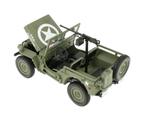 Jeep  Willy Army '44 D-Day met mitrailleur NOREV 1/18 189016, Hobby en Vrije tijd, Modelauto's | 1:18, Verzenden, Nieuw, Auto