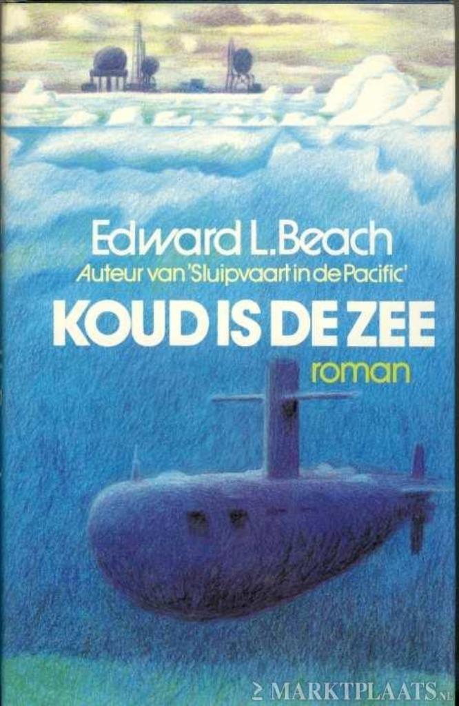 Koud is de zee - Edward L.Beach (qwe), Boeken, Romans, Gelezen, Ophalen of Verzenden