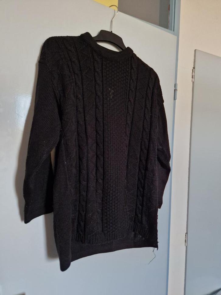 Mooie dames zwarte patronen trui, Kleding | Dames, Truien en Vesten, Zo goed als nieuw, Zwart, Ophalen of Verzenden