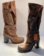Vic Matie design laarzen boots bruin 39, Kleding | Dames, Schoenen, Hoge laarzen, Bruin, Ophalen of Verzenden, Zo goed als nieuw