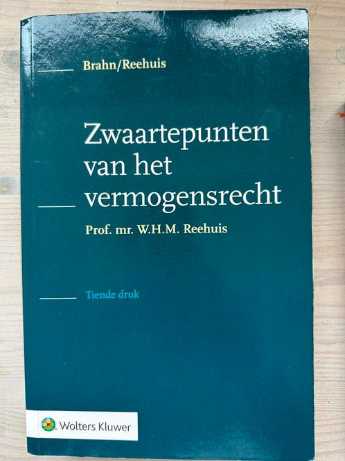 W.H.M. Reehuis - Zwaartepunten van het vermogensrecht, Boeken, Wetenschap, Zo goed als nieuw, Ophalen of Verzenden