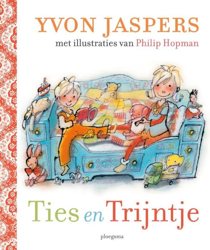 Ties en Trijntje Yvon Jaspers   HC, Boeken, Kinderboeken | Jeugd | onder 10 jaar, Fictie algemeen, Ophalen of Verzenden
