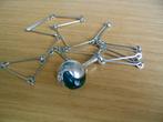 Lapponia collier Zilver met acrylaat - Weckstrom - Finland, Sieraden, Tassen en Uiterlijk, Antieke sieraden, Verzenden, Zilver