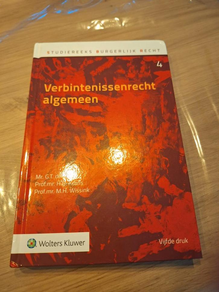 Verbintenissenrecht Algemeen - Studiereeks Burgerlijk Recht, Boeken, Studieboeken en Cursussen, Gelezen, WO, Alpha, Ophalen of Verzenden