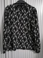 Leuke blouse met dieren print, Ophalen of Verzenden, Zo goed als nieuw, Maat 38/40 (M), Zwart