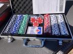 Poker set/koffer, Hobby en Vrije tijd, Gezelschapsspellen | Kaartspellen, Een of twee spelers, Ophalen, Zo goed als nieuw