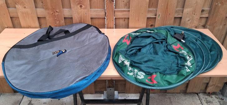 Shakespeare Sigma leefnet inclusief JVS tas., Watersport en Boten, Hengelsport | Witvissen, Gebruikt, Net of Fuik, Ophalen of Verzenden