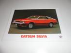 brochure Datsun Silvia  1981, Verzenden, Nieuw, Overige merken