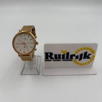Zinzi Z707 Chronograaf Dameshorloge Roze Wijzer Goudkleur beschikbaar voor biedingen