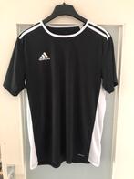 Adidas t-shirt maat L zwart kleur zo goed als nieuw, Ophalen, Zo goed als nieuw, Zwart