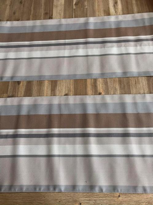 Tafel lopers voor tuintafel of binnenhuis beige/crème, Tuin en Terras, Tuintafels, Zo goed als nieuw, Rechthoekig, Overige materialen