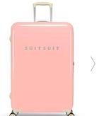 SUITSUIT Koffer met beschermhoes, 50 tot 60 cm, Hard kunststof, Ophalen of Verzenden, Zo goed als nieuw