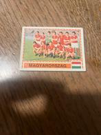 Panini europa 80 - #218 elftalfoto Hongarije, Hobby en Vrije tijd, Stickers en Plaatjes, Sticker, Zo goed als nieuw, Verzenden