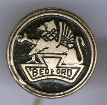 Bedford zwart op zilverkleurig auto speldje ( A_086 ) beschikbaar voor biedingen