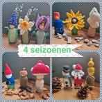 Haakpatronenpakket 4 seizoenen: lente, zomer, herfst, winter, Ophalen, Nieuw, Haken, Patroon of Boek