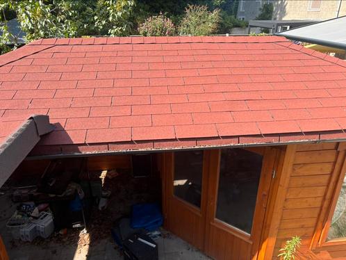 Tuinhuisje Jannie, Tuin en Terras, Tuinhuizen, Zo goed als nieuw, Tuinhuis, Hout, 500 cm of meer, 200 tot 400 cm, 2 ramen, Met overkapping