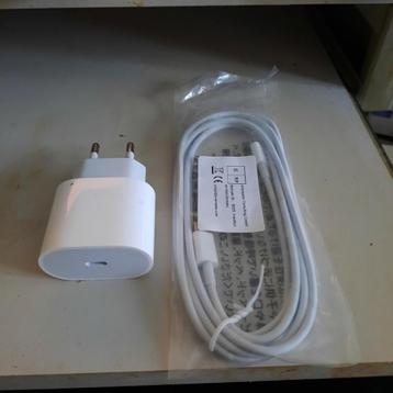 Originele iPhone Oplader + Kabel - Nieuw! beschikbaar voor biedingen