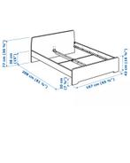 Bed met matras, Ophalen