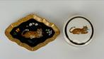 Lynn Chase design panters porseleinen set sieraden, ., Overige typen, Ophalen of Verzenden, Zo goed als nieuw