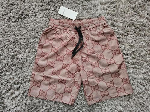 Gucci Monogram Boardshorts Beige maat M, Kleding | Heren, Badmode en Zwemkleding, Zwemshort, Maat 48/50 (M), Beige, Verzenden