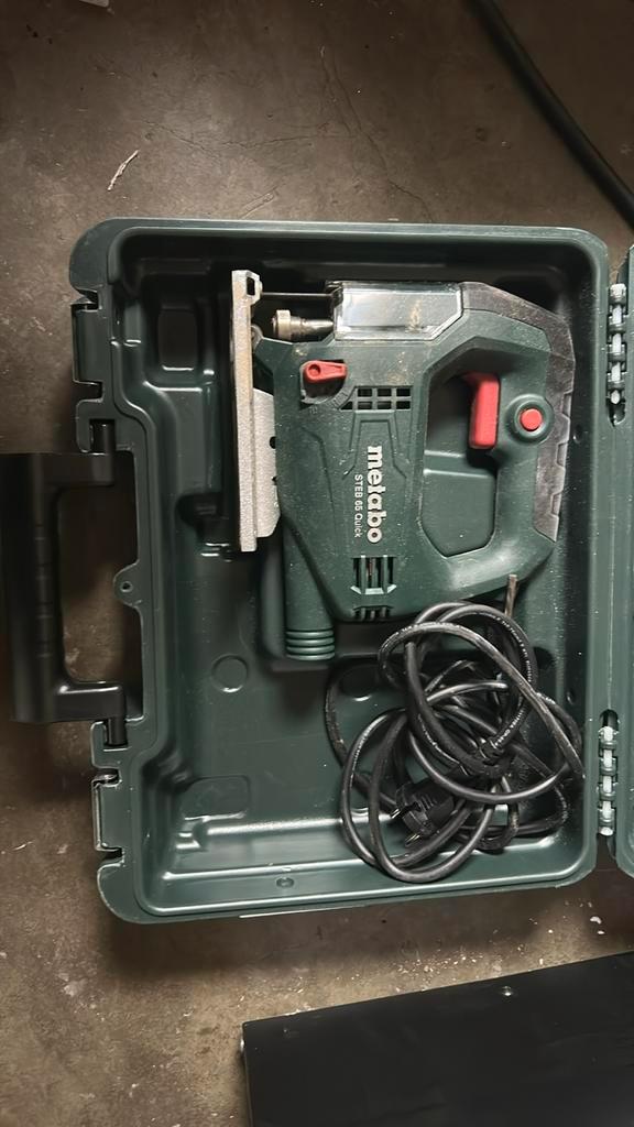Metabo steb 65 quik, Doe-het-zelf en Verbouw, Gereedschap | Boormachines, Zo goed als nieuw, 600 watt of meer, Ophalen of Verzenden