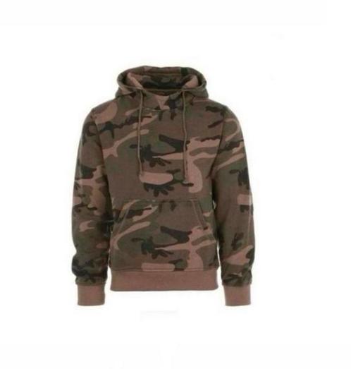 hoodie, Fostex Garments, camouflage groen, man, biker,rocker, Kleding | Heren, Truien en Vesten, Nieuw, Maat 56/58 (XL), Groen