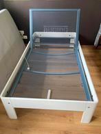 Bed AUPING auronde - wit -hoog-nachtkastjes, Huis en Inrichting, Ophalen, Eenpersoons, Wit, 200 cm