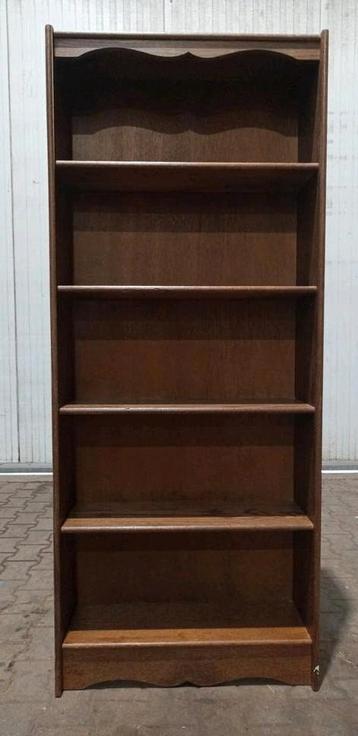 Vintage boekenkast hout fineer 185 cm beschikbaar voor biedingen