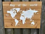 Map of the world, Huis en Inrichting, Woonaccessoires | Memoborden, Overige typen, Zo goed als nieuw, Ophalen