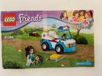 Lego Friends Dierenambulance 41086, Ophalen of Verzenden, Zo goed als nieuw, Complete set, Lego