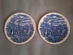 Petit fours bordjes Ironstone England, Ophalen of Verzenden, Overige stijlen, Schaal of Schalen
