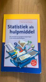 Theo van der Weegen - Statistiek als hulpmiddel, Ophalen of Verzenden, Zo goed als nieuw, Theo van der Weegen; Manfred te Grotenhuis
