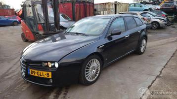Alfa Romeo 159 2008 1.8 16v 939A4 Zwart 876/B onderdelen beschikbaar voor biedingen
