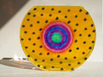 glas vaas pacita abat met prachtige kleuren projectie Pracht beschikbaar voor biedingen